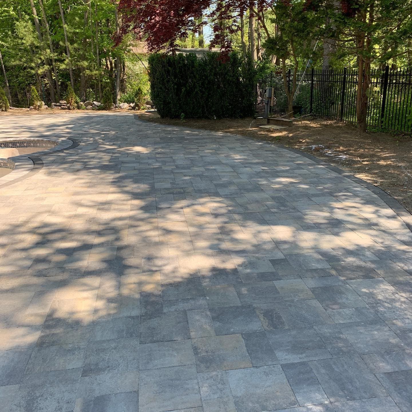 Paver driveway